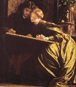 Lord Frederic Leighton The Painters Honeymoon oil painting